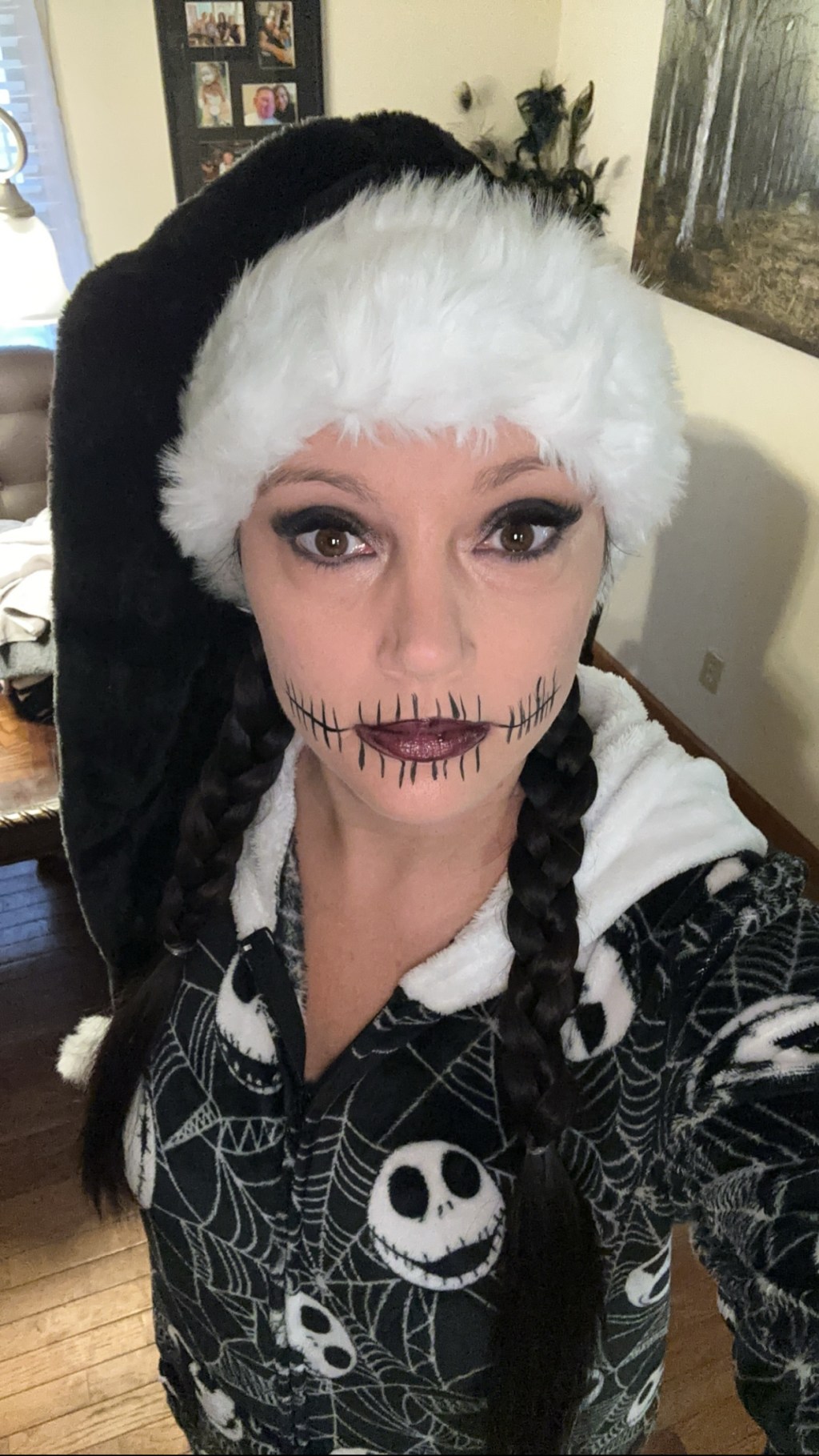 Last Minute Jack Skellington Halloween Costume